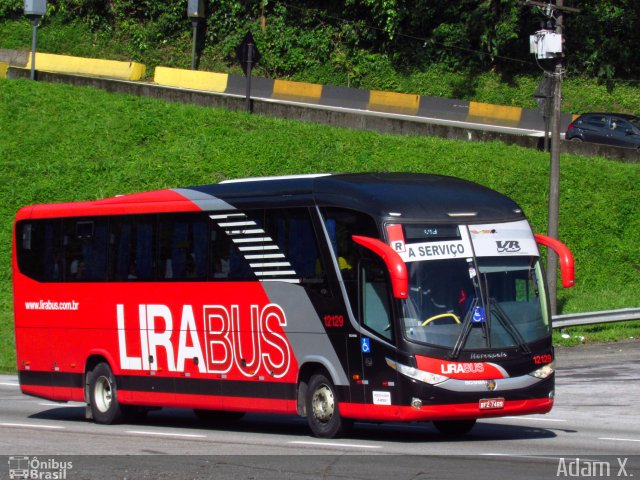Lirabus 12129 na cidade de Cubatão, São Paulo, Brasil, por Adam Xavier Rodrigues Lima. Número da foto: #5659652.