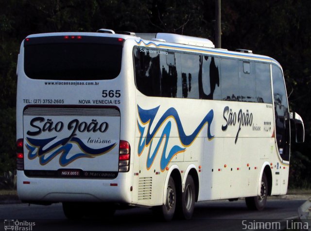 São João Turismo 565 na cidade de Guarapari, Espírito Santo, Brasil, por Saimom  Lima. ID da foto: 5662127.