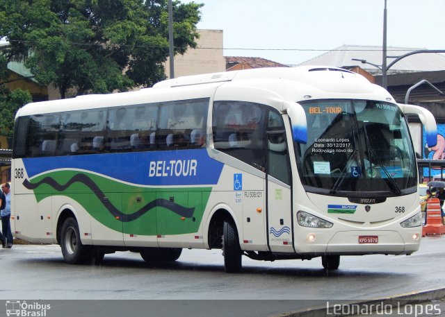 Bel-Tour Transportes e Turismo 368 na cidade de Rio de Janeiro, Rio de Janeiro, Brasil, por Leonardo Lopes. ID da foto: 5662588.