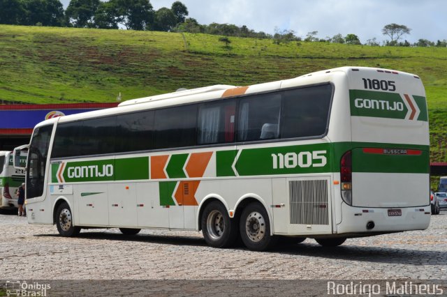 Empresa Gontijo de Transportes 11870 na cidade de João Monlevade, Minas Gerais, Brasil, por Rodrigo Matheus. Número da foto: #5661736.