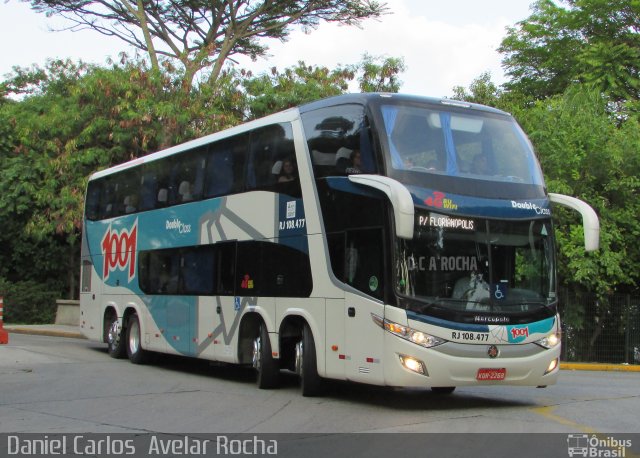 Auto Viação 1001 RJ 108.477 na cidade de São Paulo, São Paulo, Brasil, por Daniel Carlos  Avelar Rocha. ID da foto: 5662518.