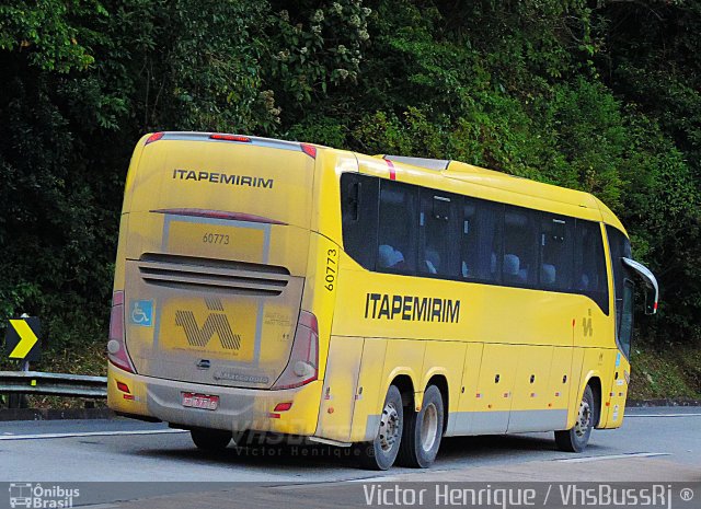 Viação Itapemirim 60773 na cidade de Petrópolis, Rio de Janeiro, Brasil, por Victor Henrique. ID da foto: 5662047.