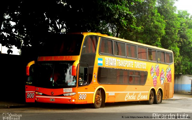 Ônibus Particulares 900 na cidade de Santos, São Paulo, Brasil, por Ricardo Luiz. ID da foto: 5662424.