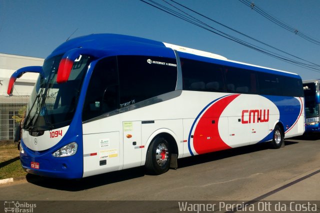 CMW Transportes 1094 na cidade de Paulínia, São Paulo, Brasil, por Wagner  Pereira da Costa. ID da foto: 5660264.