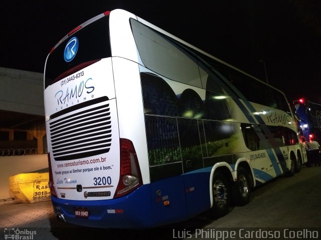 Ramos Turismo 3200 na cidade de Belo Horizonte, Minas Gerais, Brasil, por Luis Philippe Cardoso Coelho. Número da foto: #5661183.