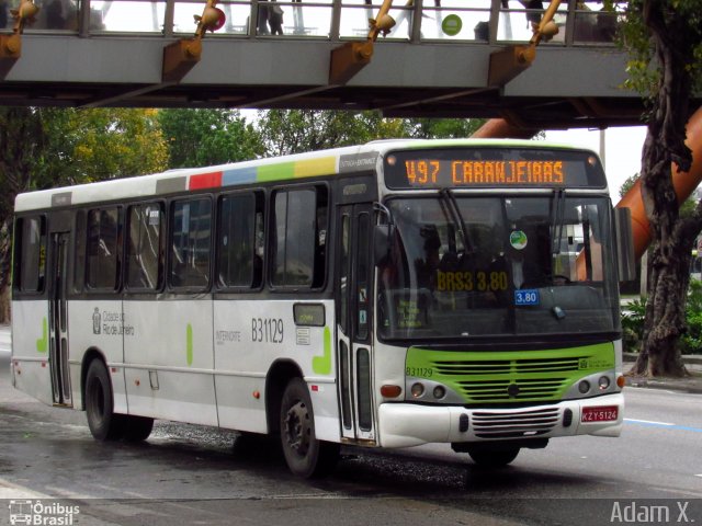 Viação VG B31129 na cidade de Rio de Janeiro, Rio de Janeiro, Brasil, por Adam Xavier Rodrigues Lima. Número da foto: #5659654.