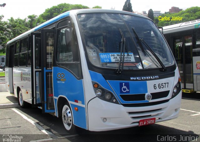 Transwolff Transportes e Turismo 6 6577 na cidade de São Paulo, São Paulo, Brasil, por Carlos Júnior. Número da foto: #5663775.