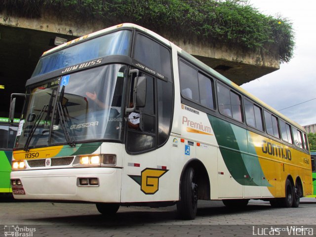 Empresa Gontijo de Transportes 11350 na cidade de Belo Horizonte, Minas Gerais, Brasil, por Lucas Vieira. ID da foto: 5664303.