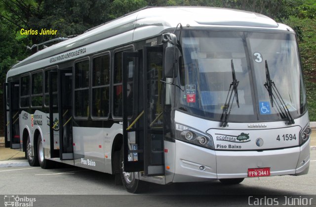 Himalaia Transportes > Ambiental Transportes Urbanos 4 1594 na cidade de São Paulo, São Paulo, Brasil, por Carlos Júnior. ID da foto: 5663802.