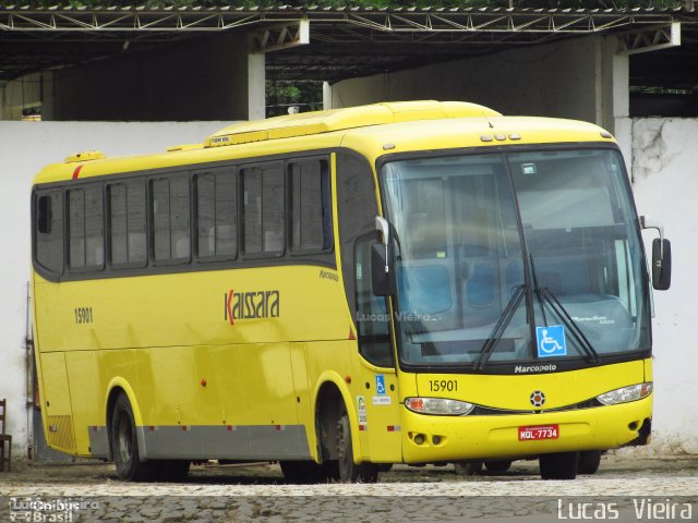 Kaissara - Viação Caiçara 2103 na cidade de Teófilo Otoni, Minas Gerais, Brasil, por Lucas Vieira. ID da foto: 5664330.