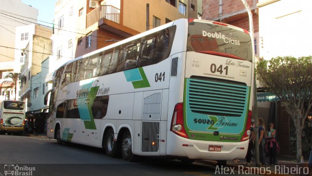 Souza Turismo 041 na cidade de Aparecida, São Paulo, Brasil, por Alex Ramos Ribeiro. ID da foto: 5664628.