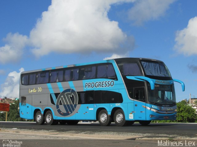 Auto Viação Progresso 6241 na cidade de Recife, Pernambuco, Brasil, por Matheus Lex. ID da foto: 5663738.