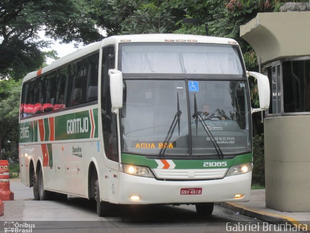 Empresa Gontijo de Transportes 21085 na cidade de São Paulo, São Paulo, Brasil, por Gabriel Brunhara. ID da foto: 5663066.