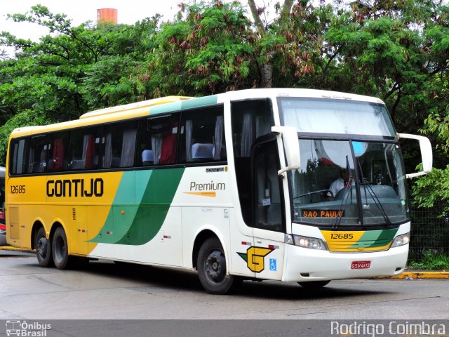 Empresa Gontijo de Transportes 12685 na cidade de São Paulo, São Paulo, Brasil, por Rodrigo Coimbra. ID da foto: 5667012.