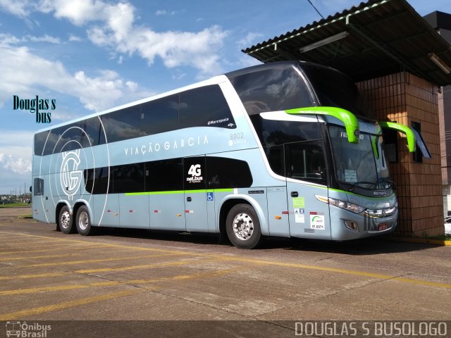 Viação Garcia 8802 na cidade de Cascavel, Paraná, Brasil, por Douglas Schmitt da Silva. Número da foto: #5665048.