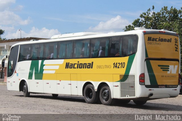 Viação Nacional 14210 na cidade de Vitória da Conquista, Bahia, Brasil, por Daniel  Machado. ID da foto: 5665772.