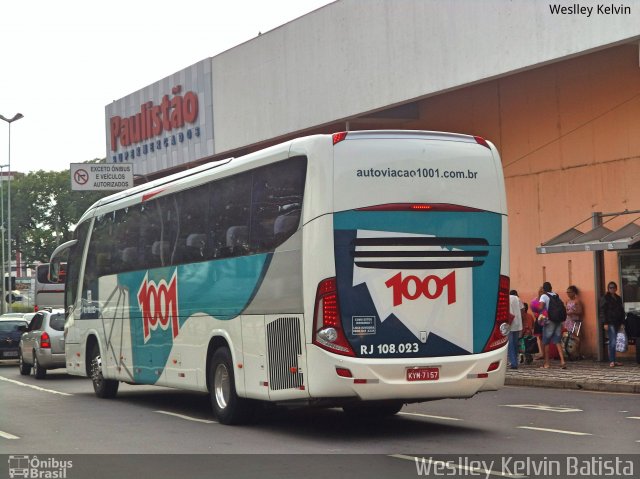 Auto Viação 1001 RJ 108.023 na cidade de Sorocaba, São Paulo, Brasil, por Weslley Kelvin Batista. Número da foto: #5666049.