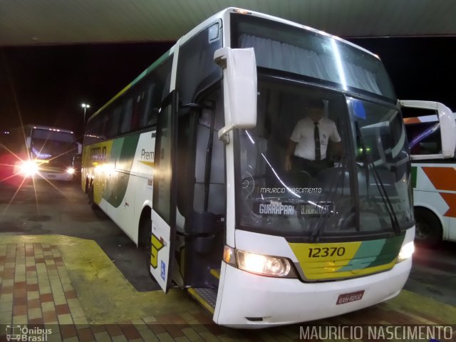 Empresa Gontijo de Transportes 12370 na cidade de João Monlevade, Minas Gerais, Brasil, por Maurício Nascimento. ID da foto: 5667250.