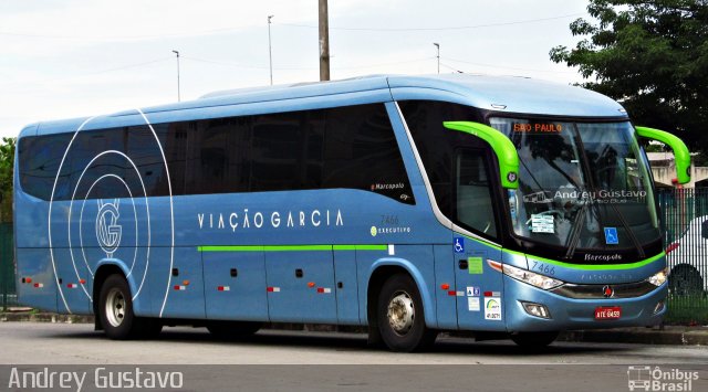 Viação Garcia 7466 na cidade de São Paulo, São Paulo, Brasil, por Andrey Gustavo. Número da foto: #5666536.