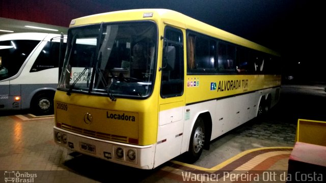 Alvorada Turismo 20509 na cidade de Aparecida, São Paulo, Brasil, por Wagner  Pereira da Costa. ID da foto: 5665929.