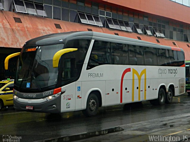 Rápido Marajó 51011 na cidade de Rio de Janeiro, Rio de Janeiro, Brasil, por Wellington de Jesus Santos. Número da foto: #5666997.