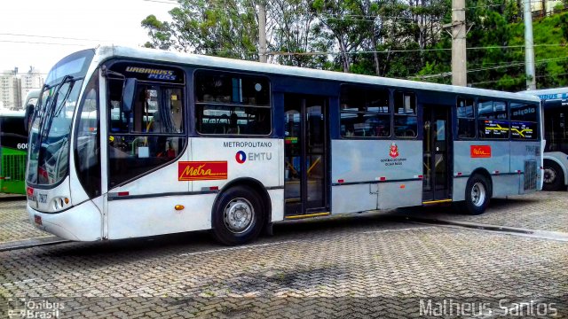 Metra - Sistema Metropolitano de Transporte 7907 na cidade de São Bernardo do Campo, São Paulo, Brasil, por Matheus Santos Cavalcante. Número da foto: #5666670.