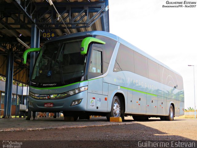 Viação Garcia 7206 na cidade de Bandeirantes, Paraná, Brasil, por Guilherme Estevan. ID da foto: 5665770.