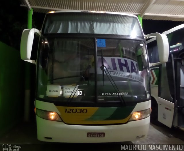 Empresa Gontijo de Transportes 12030 na cidade de Nanuque, Minas Gerais, Brasil, por Maurício Nascimento. Número da foto: #5667157.