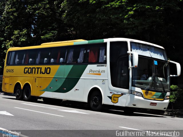 Empresa Gontijo de Transportes 12405 na cidade de Volta Redonda, Rio de Janeiro, Brasil, por Guilherme Nascimento . Número da foto: #5670329.