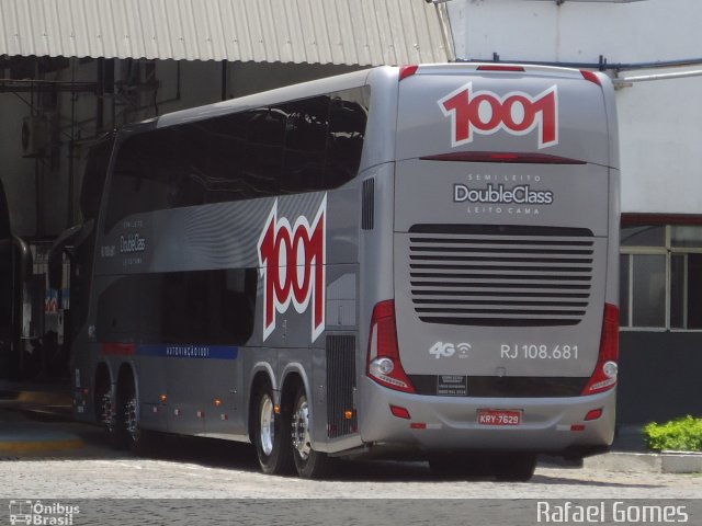 Auto Viação 1001 RJ 108.681 na cidade de Rio de Janeiro, Rio de Janeiro, Brasil, por Rafael Gomes . ID da foto: 5670051.