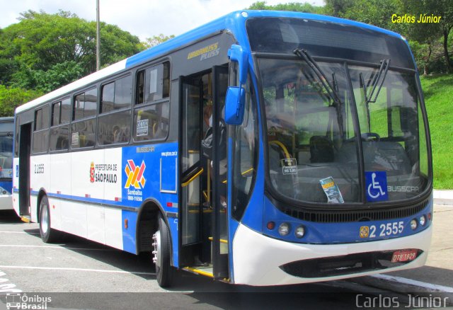 Sambaíba Transportes Urbanos 2 2555 na cidade de São Paulo, São Paulo, Brasil, por Carlos Júnior. ID da foto: 5669133.