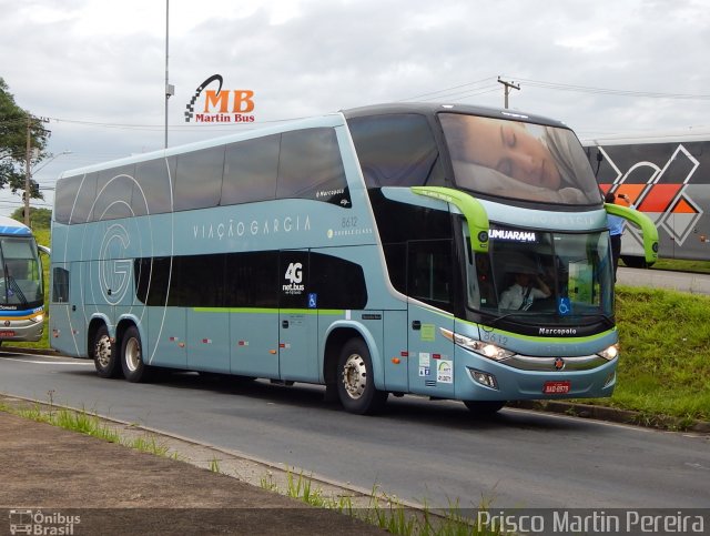 Viação Garcia 8612 na cidade de Campinas, São Paulo, Brasil, por Prisco Martin Pereira. Número da foto: #5668436.
