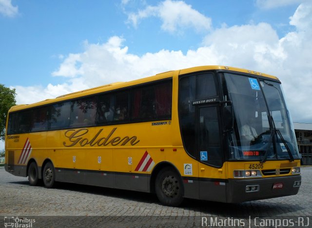 Viação Itapemirim 45205 na cidade de Campos dos Goytacazes, Rio de Janeiro, Brasil, por Roberto  Martins. Número da foto: #5668712.