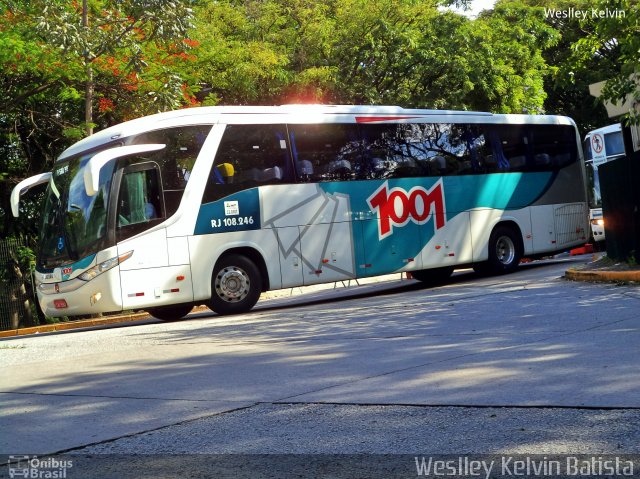 Auto Viação 1001 RJ 108.246 na cidade de São Paulo, São Paulo, Brasil, por Weslley Kelvin Batista. ID da foto: 5668808.