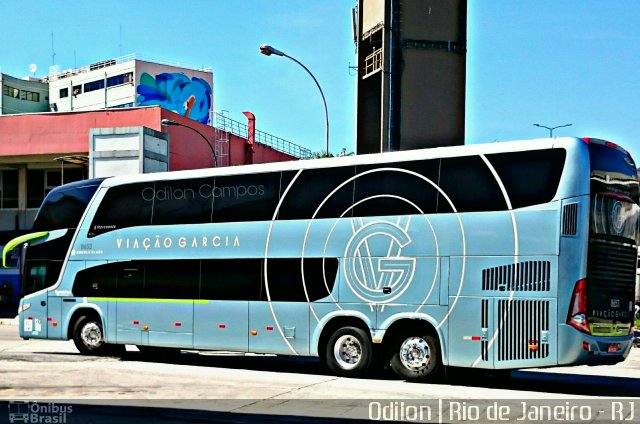 Viação Garcia 8653 na cidade de Rio de Janeiro, Rio de Janeiro, Brasil, por Odilon Victor Silva de Campos . Número da foto: #5668505.