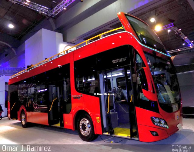 Mercedes-Benz O-500U 1826 BlueTec 5 - Expo Foro 2016 na cidade de Álvaro Obregón, Ciudad de México, México, por Omar Ramírez Thor2102. ID da foto: 5669933.