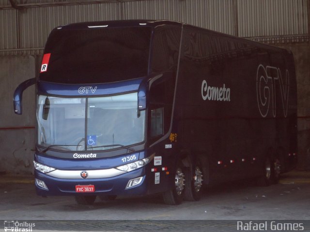 Viação Cometa 17305 na cidade de Rio de Janeiro, Rio de Janeiro, Brasil, por Rafael Gomes . Número da foto: #5670037.