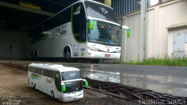 Viação Pains 2900 na cidade de Arcos, Minas Gerais, Brasil, por Cleidimar Jose. ID da foto: 5669509.