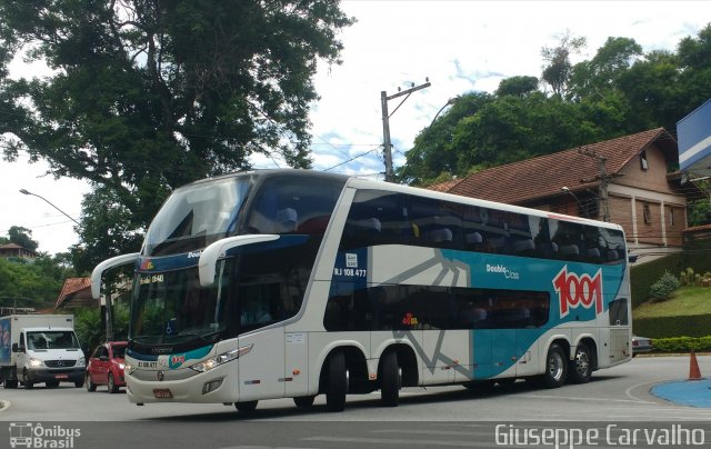 Auto Viação 1001 RJ 108.477 na cidade de Nova Friburgo, Rio de Janeiro, Brasil, por Giuseppe Carvalho. Número da foto: #5669413.