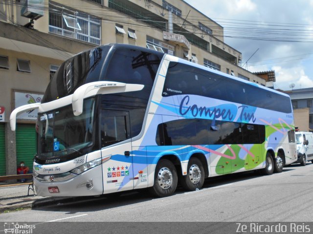 ComperTur Transportes Turísticos 12250 na cidade de Petrópolis, Rio de Janeiro, Brasil, por Zé Ricardo Reis. ID da foto: 5668549.