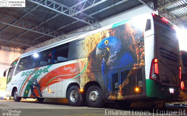 Empresa de Transportes Andorinha 7106 na cidade de Bauru, São Paulo, Brasil, por Emanuel Corrêa Lopes. ID da foto: 5668822.