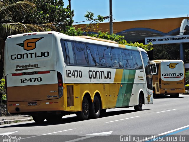 Empresa Gontijo de Transportes 12470 na cidade de Volta Redonda, Rio de Janeiro, Brasil, por Guilherme Nascimento . Número da foto: #5670252.