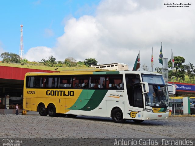 Empresa Gontijo de Transportes 12025 na cidade de João Monlevade, Minas Gerais, Brasil, por Antonio Carlos Fernandes. Número da foto: #5668507.
