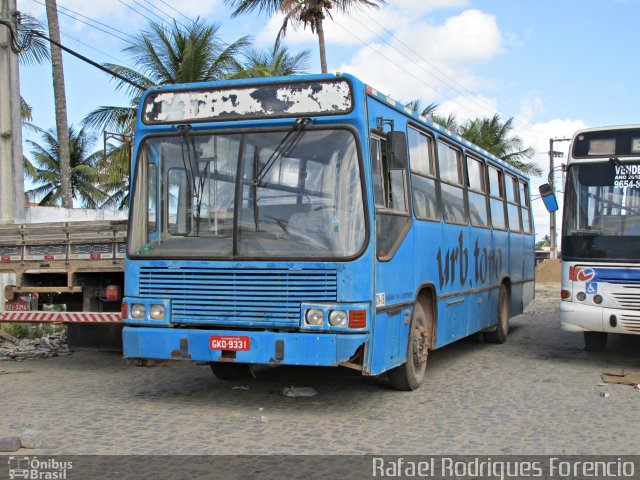Ônibus Particulares GKO9331 na cidade de Lagarto, Sergipe, Brasil, por Rafael Rodrigues Forencio. Número da foto: #5670690.