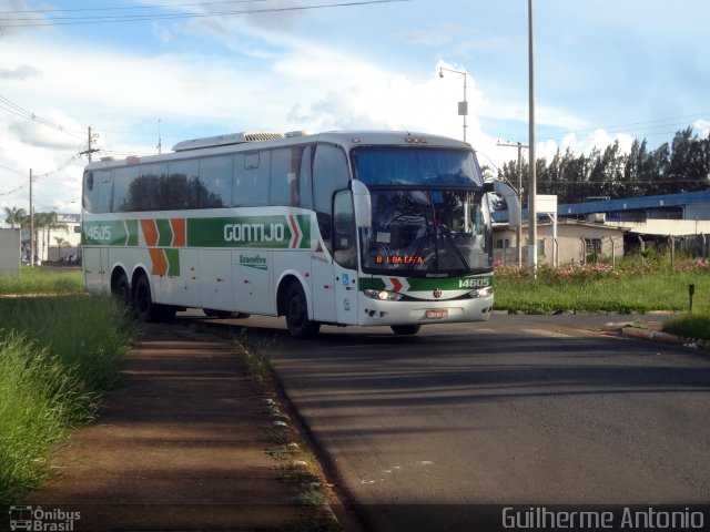 Empresa Gontijo de Transportes 14605 na cidade de Araxá, Minas Gerais, Brasil, por Guilherme Antonio. ID da foto: 5671597.