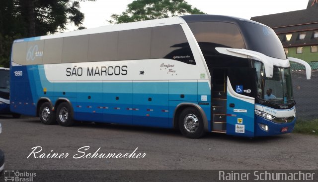 Expresso São Marcos 1990 na cidade de Gramado, Rio Grande do Sul, Brasil, por Rainer Schumacher. ID da foto: 5672377.