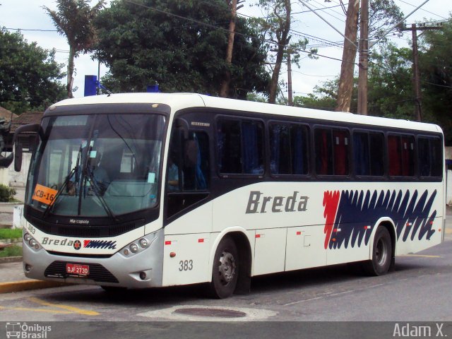 Breda Transportes e Serviços 383 na cidade de Cubatão, São Paulo, Brasil, por Adam Xavier Rodrigues Lima. Número da foto: #5671552.