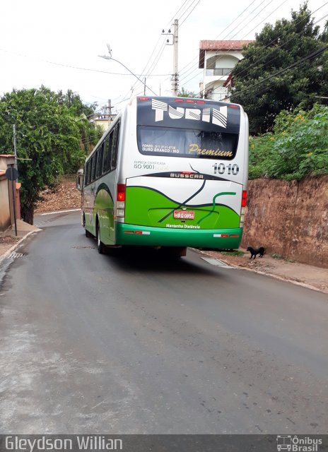 Turin Transportes 1010 na cidade de Congonhas, Minas Gerais, Brasil, por Gleydson Willian Silva Paula. ID da foto: 5671334.