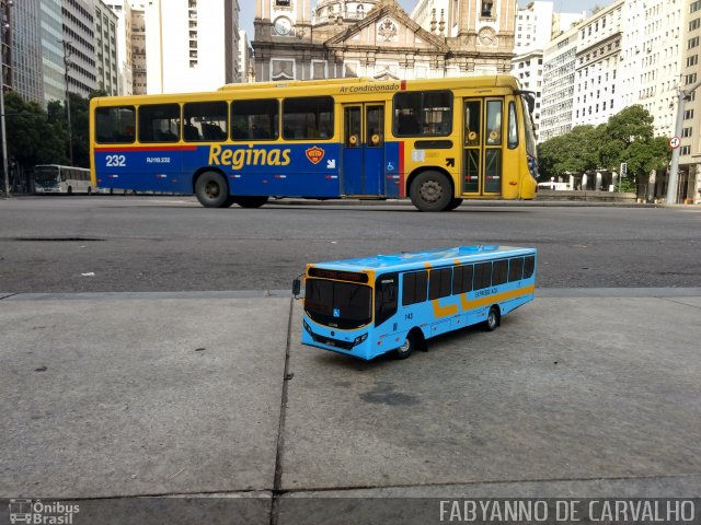 Auto Viação Reginas RJ 110.232 na cidade de Rio de Janeiro, Rio de Janeiro, Brasil, por Fabiano Magalhaes. Número da foto: #5672414.