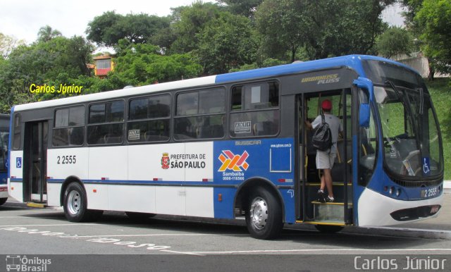 Sambaíba Transportes Urbanos 2 2555 na cidade de São Paulo, São Paulo, Brasil, por Carlos Júnior. ID da foto: 5672120.